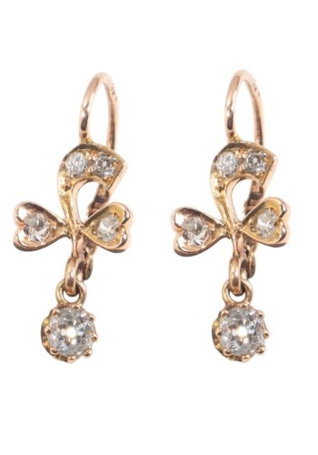 Ca. 1980 – Vintage diamond earrings - Image 4