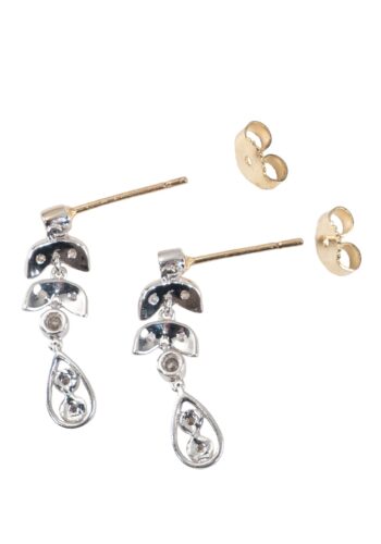 Ca. 1980 – Vintage diamond earrings - Image 3