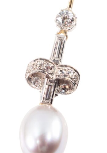 Ca. 1960 – Vintage pearl earrings - Image 3