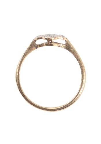 Ca. 1920 – Art déco ring with diamonds - Image 4