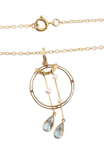 Ca. 1910 - Edwardian pendant - Image 3