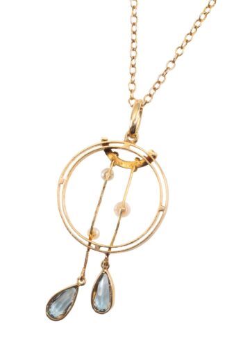 Ca. 1910 - Edwardian pendant - Image 4