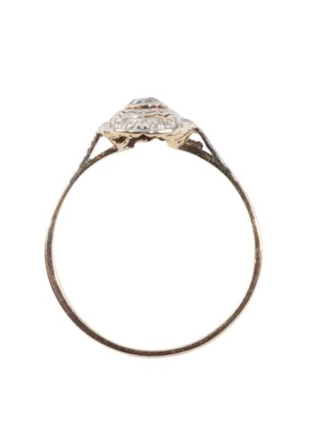 Ca. 1920 – Art déco ring with diamonds - Image 5