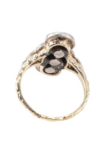 Ca. 1920 – Art déco ring with diamonds - Image 4