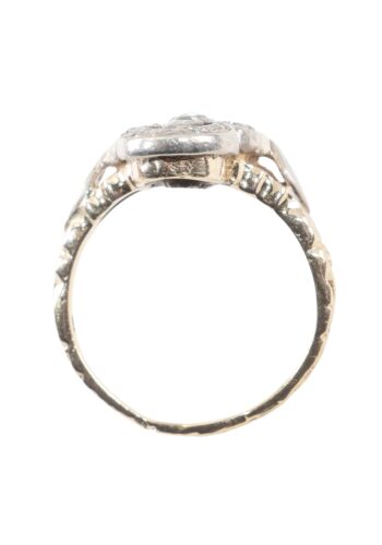 Ca. 1920 – Art déco ring with diamonds - Image 5