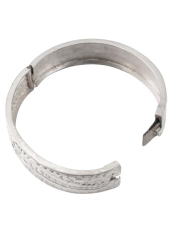 Ca. 1900 - Silver bangle - Image 3