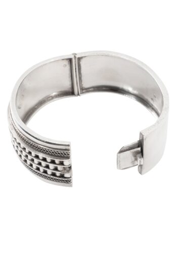 Dated 1882 - Silver bangle - Image 3