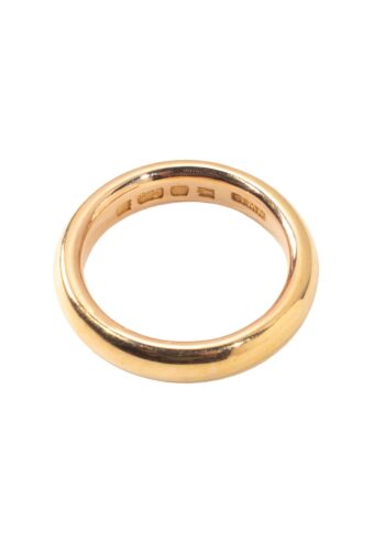 Dated 1926 – Wedding band with diamond - Image 3