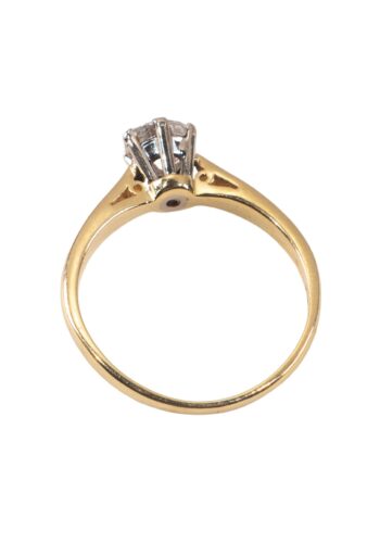 Dated 1994 – Vintage engagement ring with diamond solitaire - Image 4