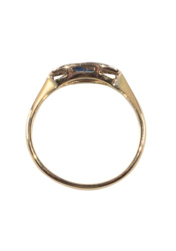 Ca. 1920 – Art déco diamond ring - Image 4