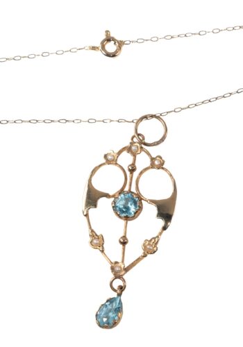 Ca. 1910 - Edwardian pendant - Image 3