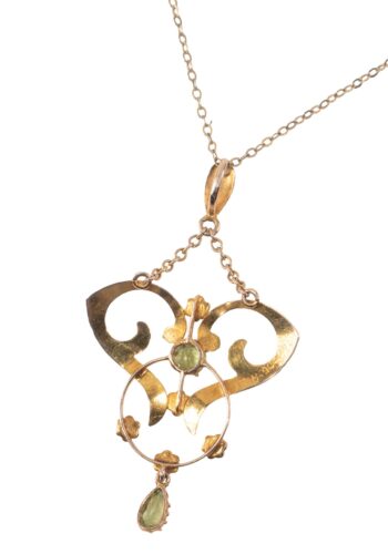 Ca. 1910 - Edwardian pendant - Image 4