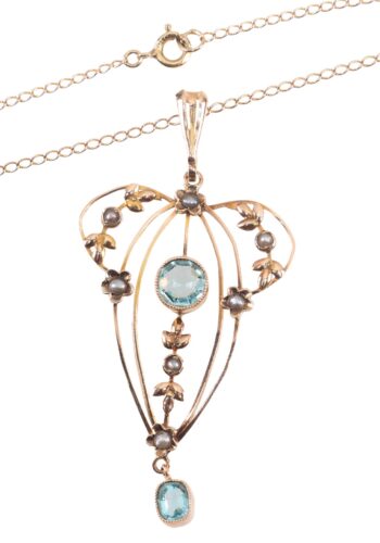 Ca. 1910 - Edwardian pendant - Image 3