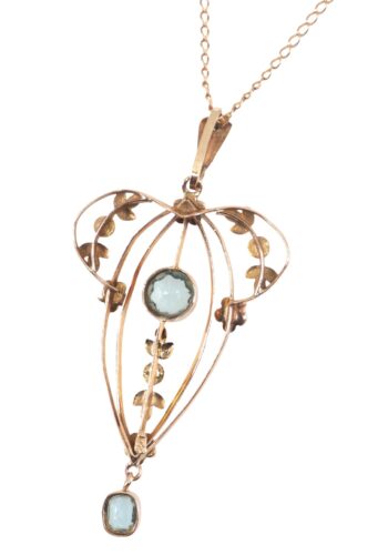 Ca. 1910 - Edwardian pendant - Image 4