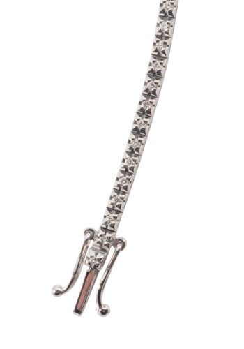 Tennis bracelet with rubies