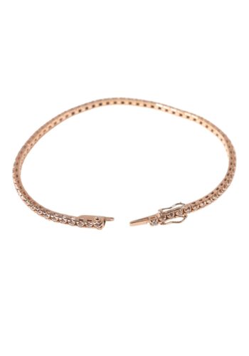 Tennis bracelet with diamonds - Image 5