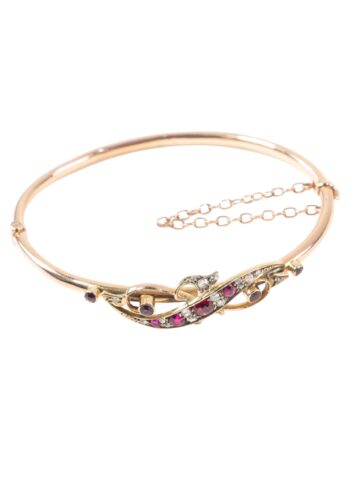 Ca. 1910 - Edwardian bangle - Image 3