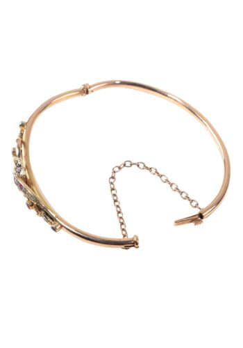 Ca. 1910 - Edwardian bangle - Image 4