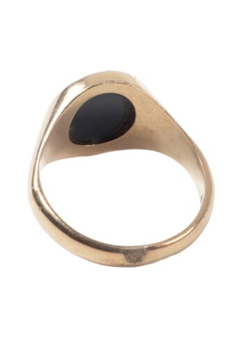 Dated 1961 – Men´s ring/signet ring with blood jasper - Image 3