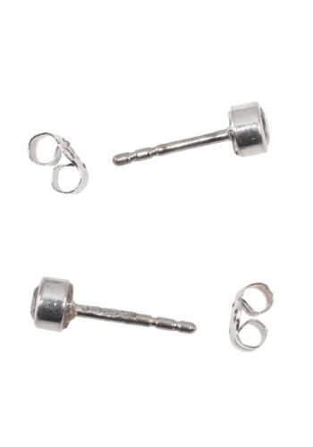 Ca. 1970 - Diamond ear studs - Image 3