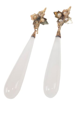 Ca. 1840 – Victorian earrings - Image 3