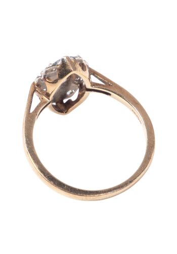 Ca. 1930 – Art déco engagement ring with diamonds - Image 3