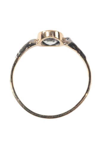 Ca. 1970 – Vintage ring with aquamarine - Image 5