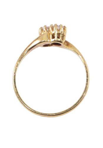 Ca. 1986 – You & Me ring with diamonds - Image 5