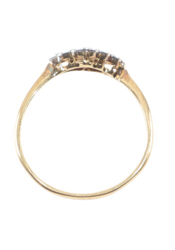 Ca. 1920 – Art déco ring with diamonds - Image 4