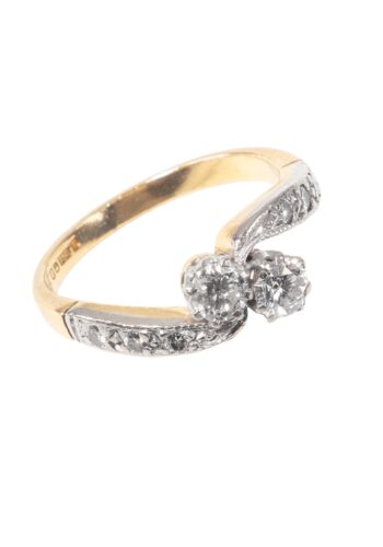 Dated 1989 – Vintage You & me ring - Image 3