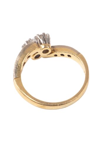 Dated 1989 – Vintage You & me ring - Image 4