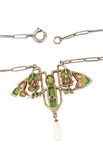 Ca. 1900 – Art nouveau pendant - Image 4