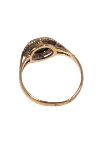 Dated 1982 - Signet ring with blood jasper - Image 3