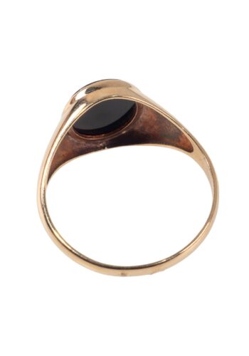 Dated 1967 – Men´s ring with onyx - Image 3