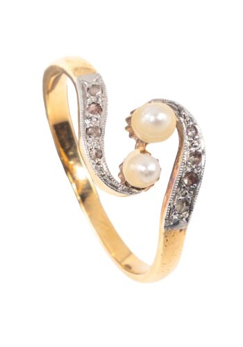 Ca. 1910 – You & me ring
