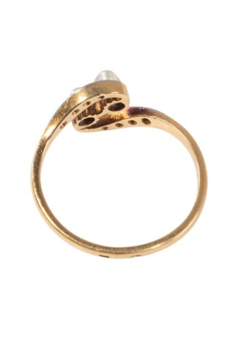 Ca. 1910 – You & me ring - Image 3