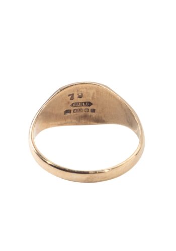 Dated 1975 – Signet ring in gold - Image 3