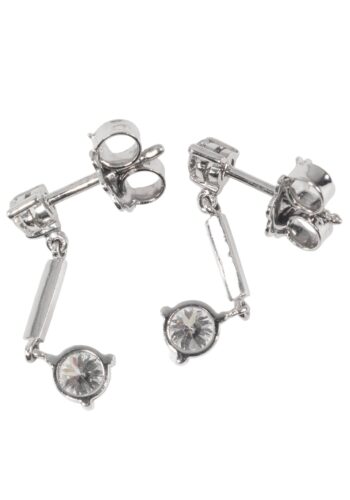 Ca. 1980 – Earrings with diamonds - Image 4