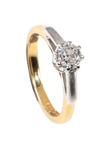 Dated 1997 – Engagement ring with diamond solitaire