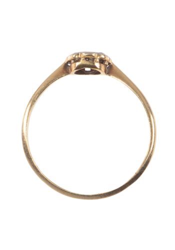 Ca. 1920 – Art déco ring with diamonds - Image 4