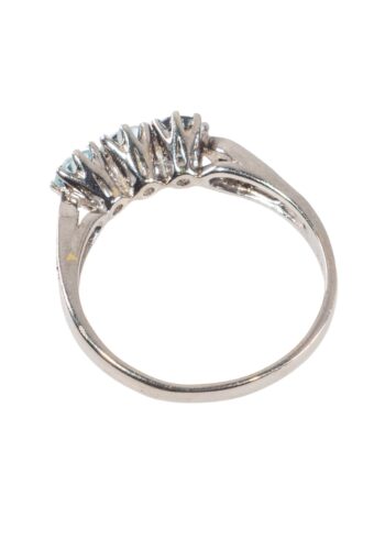 Ca. 1970 - Trilogy ring with 3 topazes - Image 3