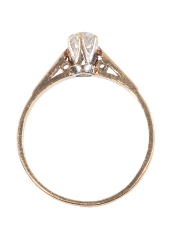 Dated 1962 – Engagement ring with diamond solitaire - Image 4