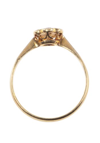 Ca. 1920 - Ring with diamonds - Image 4