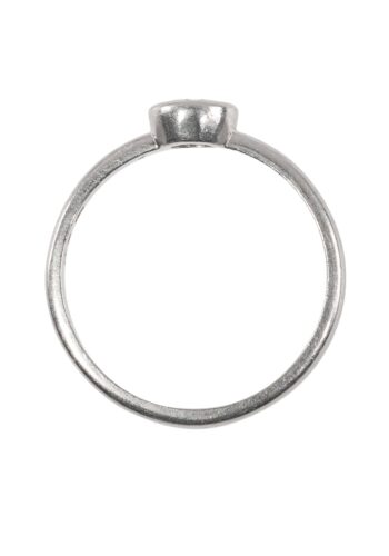 Ca. 1980 – Engagement ring with diamond solitaire - Image 5