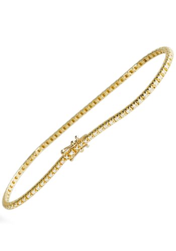Tennis bracelet with diamonds - Image 3