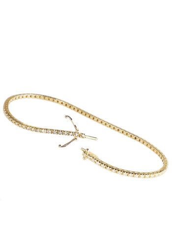 Tennis bracelet with diamonds - Image 4