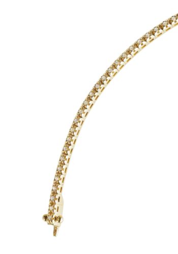 Tennis bracelet with diamonds