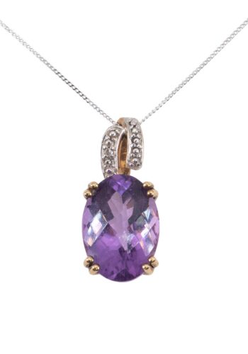 Ca. 1970 – Vintage amethyst pendant