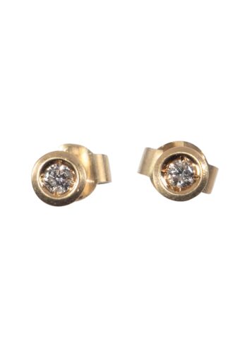 Ca. 1980 - Diamond ear studs