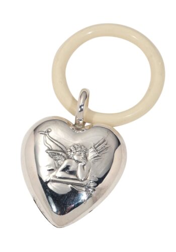 Vintage – Baby rattle “Amor”